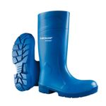 Casa si Gradina - Constructii - Echipamente de lucru - Incaltaminte protectia muncii - Cizme de protectie termoizolante, Dunlop, Purofort Foodpro S4, bombeu metalic Albastru 41 - Infinity.ro