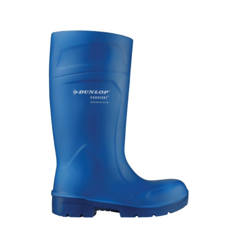 Casa si Gradina - Constructii - Echipamente de lucru - Incaltaminte protectia muncii - Cizme de protectie termoizolante, Dunlop, Purofort Foodpro S4, bombeu metalic Albastru 41 - Infinity.ro