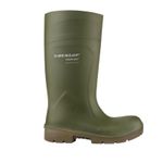 Casa si Gradina - Constructii - Echipamente de lucru - Incaltaminte protectia muncii - Cizme de protectie termoizolante, Dunlop, Purofort Foodpro S4, bombeu metalic Verde 44 - Infinity.ro