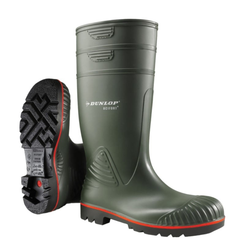 Casa si Gradina - Constructii - Echipamente de lucru - Incaltaminte protectia muncii - Cizme de protectie, Dunlop Acifort Heavy Duty, S5, SRA 45 - Infinity.ro