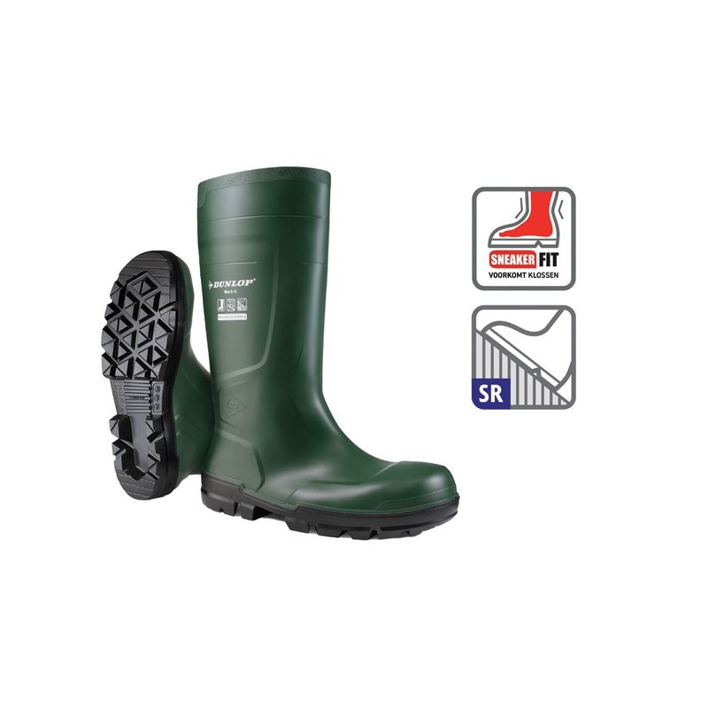 Casa si Gradina - Constructii - Echipamente de lucru - Incaltaminte protectia muncii - Cizme de protectie, Dunlop S5, Work-it, bombeu metalic 37 - Infinity.ro
