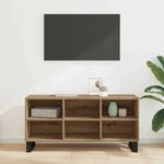 Casa si Gradina - Mobilier - Comode si corpuri - Comode - Cabinet TV Stejar Artizanal 103,5 x 30 x 50 cm Lemn compozit - Infinity.ro
