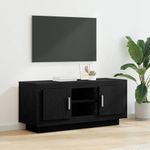 Casa si Gradina - Mobilier - Comode si corpuri - Comode - Cabinet TV Stejar Negru 102 x 35 x 45 cm Lemn compozit - Infinity.ro