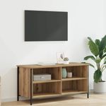 Casa si Gradina - Mobilier - Comode si corpuri - Comode - Cabinet TV Stejar Artizanal 100 x 40 x 50 cm Lemn compozit - Infinity.ro