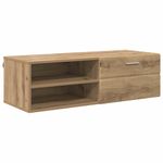 Casa si Gradina - Mobilier - Seturi de mobilier - Seturi living - Cabinet TV stejar artizanal 100.5 x 39 x 30 cm Lemn compozit - Infinity.ro