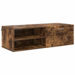 Casa si Gradina - Mobilier - Seturi de mobilier - Seturi living - Cabinet TV Stejar afumat 100.5 x 39 x 30 cm Lemn compozit - Infinity.ro