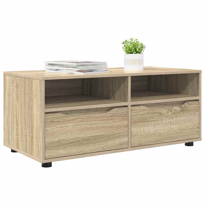 Casa si Gradina - Mobilier - Comode si corpuri - Comode - Cabinet TV Stejar Sonoma 100 x 48 x 43 cm Lemn compozit - Infinity.ro