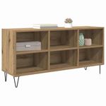 Casa si Gradina - Mobilier - Comode si corpuri - Comode - Cabinet TV Stejar Artizanal 103,5 x 30 x 50 cm Lemn compozit - Infinity.ro