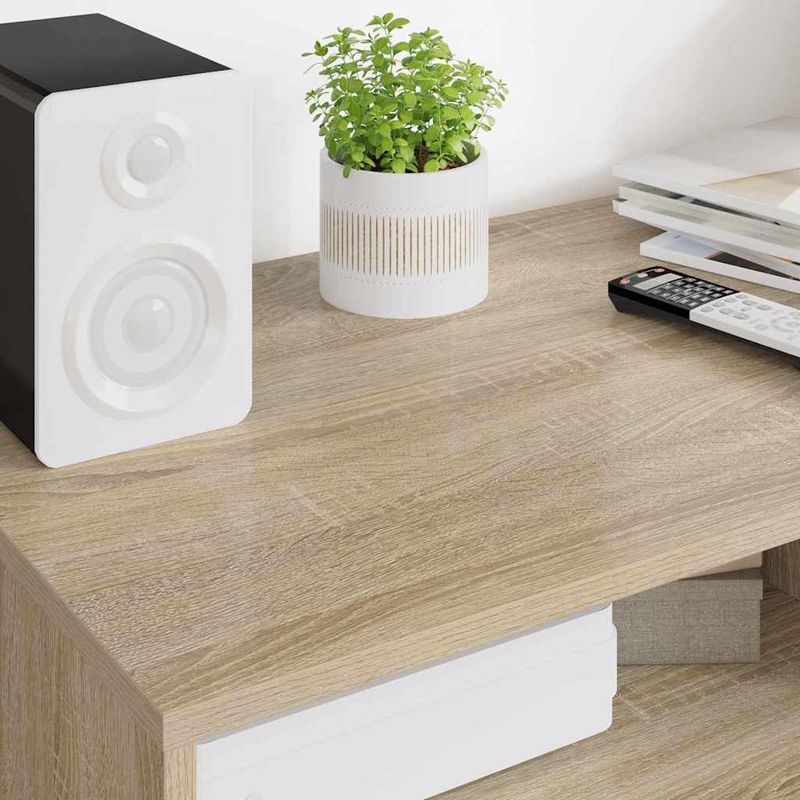 Casa si Gradina - Mobilier - Comode si corpuri - Comode - Cabinet TV Stejar Sonoma 100 x 48 x 43 cm Lemn compozit - Infinity.ro