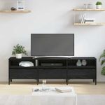 Casa si Gradina - Mobilier - Comode si corpuri - Comode - Cabinet TV Stejar negru 150 x 30 x 44.5 cm Lemn compozit - Infinity.ro
