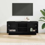 Casa si Gradina - Mobilier - Comode si corpuri - Comode - Cabinet TV Stejar Negru 102 x 35 x 45 cm Lemn compozit - Infinity.ro