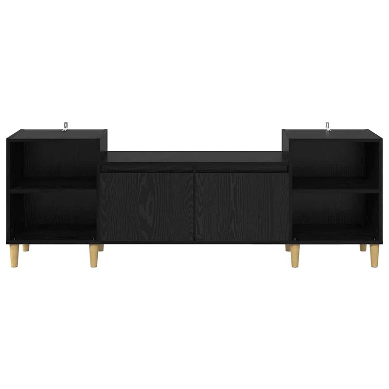Casa si Gradina - Mobilier - Comode si corpuri - Comode - Cabinet TV Stejar Negru 160 x 35 x 55 cm Lemn compozit - Infinity.ro