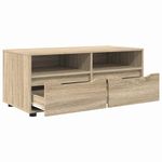 Casa si Gradina - Mobilier - Comode si corpuri - Comode - Cabinet TV Stejar Sonoma 100 x 48 x 43 cm Lemn compozit - Infinity.ro