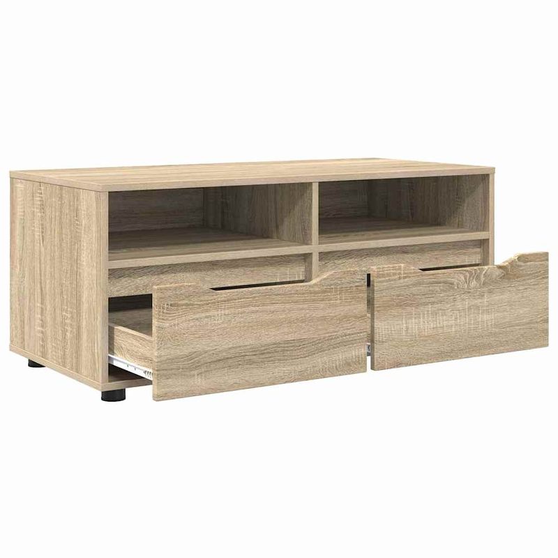 Casa si Gradina - Mobilier - Comode si corpuri - Comode - Cabinet TV Stejar Sonoma 100 x 48 x 43 cm Lemn compozit - Infinity.ro