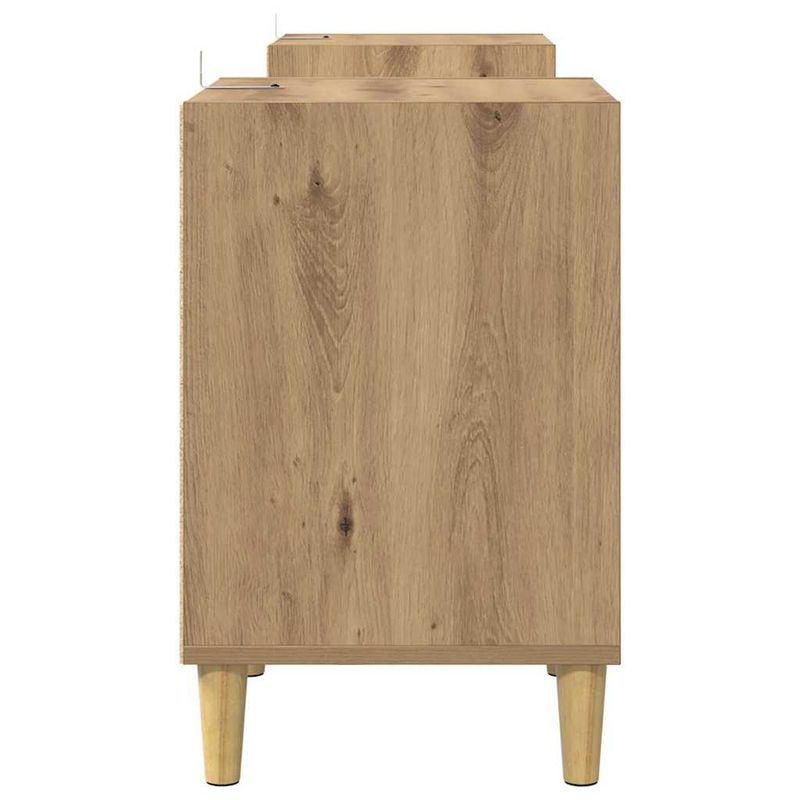 Casa si Gradina - Mobilier - Comode si corpuri - Comode - Cabinet TV Stejar Artizanal 160 x 35 x 55 cm Lemn compozit - Infinity.ro