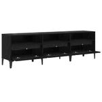 Casa si Gradina - Mobilier - Comode si corpuri - Comode - Cabinet TV Stejar negru 150 x 30 x 44.5 cm Lemn compozit - Infinity.ro