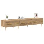 Casa si Gradina - Mobilier - Comode si corpuri - Comode - Cabinet TV Stejar Artizanal 150 x 36 x 30 cm Lemn compozit - Infinity.ro