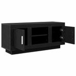 Casa si Gradina - Mobilier - Comode si corpuri - Comode - Cabinet TV Stejar Negru 102 x 35 x 45 cm Lemn compozit - Infinity.ro