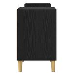Casa si Gradina - Mobilier - Comode si corpuri - Comode - Cabinet TV Stejar Negru 160 x 35 x 55 cm Lemn compozit - Infinity.ro