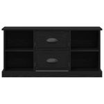Casa si Gradina - Mobilier - Comode si corpuri - Comode - Cabinet TV Stejar Negru 99,5 x 35,5 x 48 cm Lemn compozit - Infinity.ro