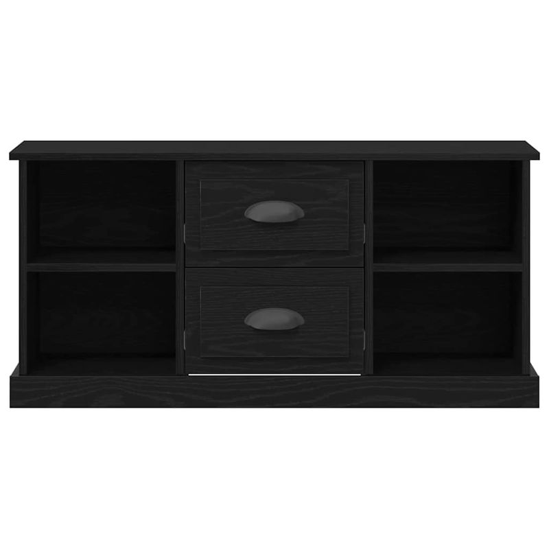 Casa si Gradina - Mobilier - Comode si corpuri - Comode - Cabinet TV Stejar Negru 99,5 x 35,5 x 48 cm Lemn compozit - Infinity.ro