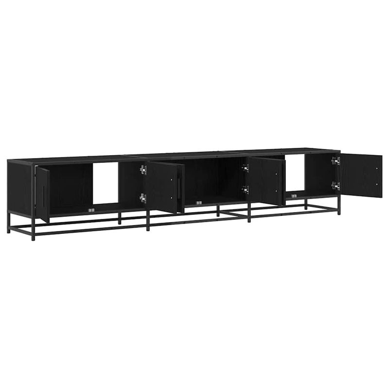 Casa si Gradina - Mobilier - Comode si corpuri - Comode - Cabinet TV Stejar negru 210 x 35 x 41 cm Lemn compozit - Infinity.ro