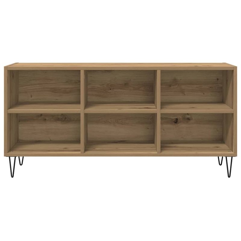 Casa si Gradina - Mobilier - Comode si corpuri - Comode - Cabinet TV Stejar Artizanal 103,5 x 30 x 50 cm Lemn compozit - Infinity.ro