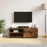 Casa si Gradina - Mobilier - Seturi de mobilier - Seturi living - Cabinet TV Stejar afumat 100.5 x 39 x 30 cm Lemn compozit - Infinity.ro