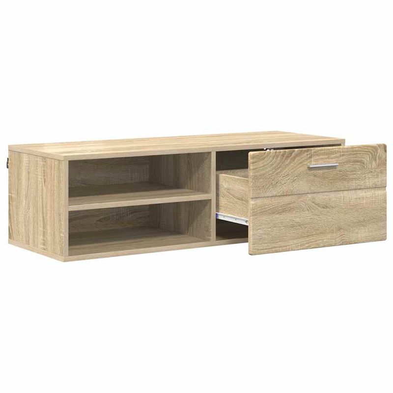 Casa si Gradina - Mobilier - Seturi de mobilier - Seturi living - Cabinet TV Stejar sonoma 100.5 x 39 x 30 cm Lemn compozit - Infinity.ro