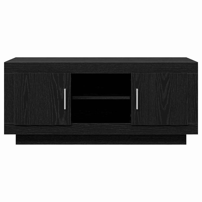 Casa si Gradina - Mobilier - Comode si corpuri - Comode - Cabinet TV Stejar Negru 102 x 35 x 45 cm Lemn compozit - Infinity.ro