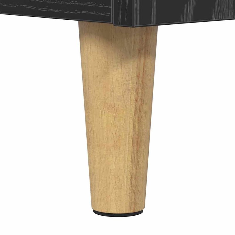 Casa si Gradina - Mobilier - Comode si corpuri - Comode - Cabinet TV Stejar Negru 160 x 35 x 55 cm Lemn compozit - Infinity.ro