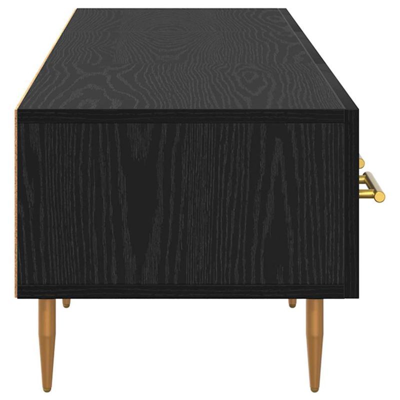 Casa si Gradina - Mobilier - Comode si corpuri - Comode - Cabinet TV Stejar Negru 150 x 36 x 30 cm Lemn compozit - Infinity.ro