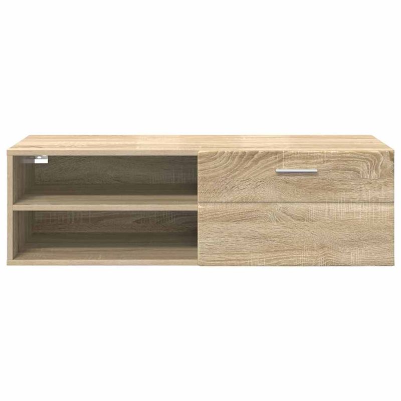 Casa si Gradina - Mobilier - Seturi de mobilier - Seturi living - Cabinet TV Stejar sonoma 100.5 x 39 x 30 cm Lemn compozit - Infinity.ro