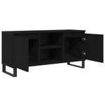 Casa si Gradina - Mobilier - Comode si corpuri - Comode - Cabinet TV Stejar Negru 104 x 35 x 50 cm Lemn compozit - Infinity.ro