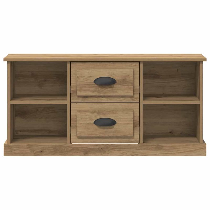 Casa si Gradina - Mobilier - Comode si corpuri - Comode - Cabinet TV Stejar Artizanal 99,5 x 35,5 x 48 cm Lemn compozit - Infinity.ro