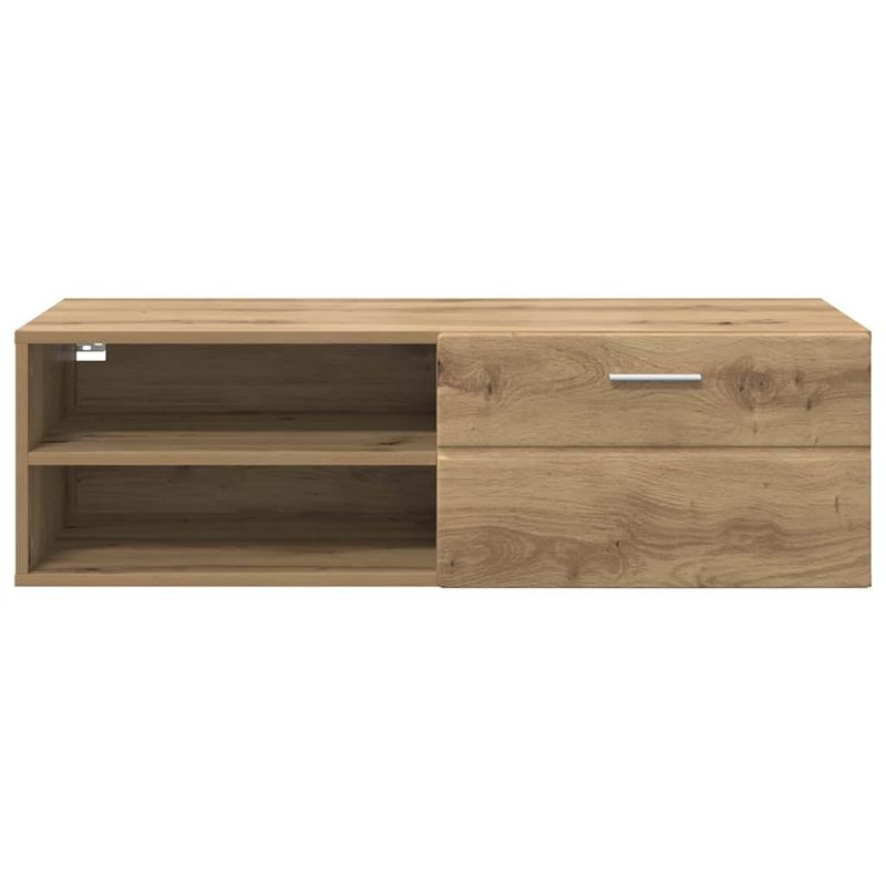 Casa si Gradina - Mobilier - Seturi de mobilier - Seturi living - Cabinet TV stejar artizanal 100.5 x 39 x 30 cm Lemn compozit - Infinity.ro