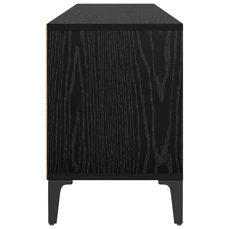 Casa si Gradina - Mobilier - Comode si corpuri - Comode - Cabinet TV Stejar negru 150 x 30 x 44.5 cm Lemn compozit - Infinity.ro