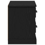 Casa si Gradina - Mobilier - Comode si corpuri - Comode - Cabinet TV Stejar Negru 99,5 x 35,5 x 48 cm Lemn compozit - Infinity.ro