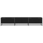 Casa si Gradina - Mobilier - Comode si corpuri - Comode - Cabinet TV Stejar negru 210 x 35 x 41 cm Lemn compozit - Infinity.ro