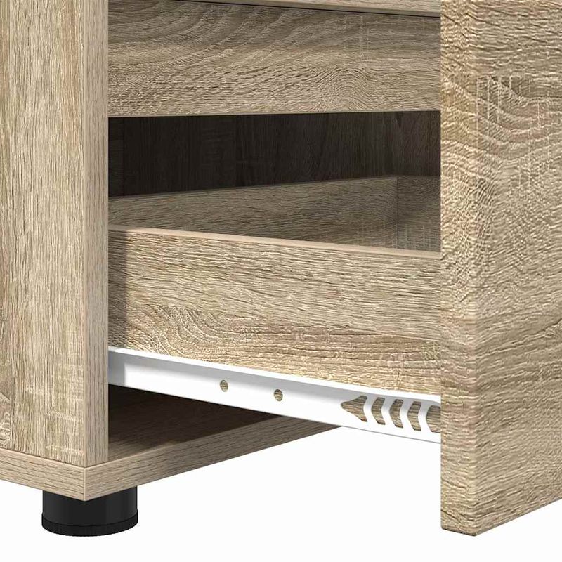 Casa si Gradina - Mobilier - Comode si corpuri - Comode - Cabinet TV Stejar Sonoma 100 x 48 x 43 cm Lemn compozit - Infinity.ro