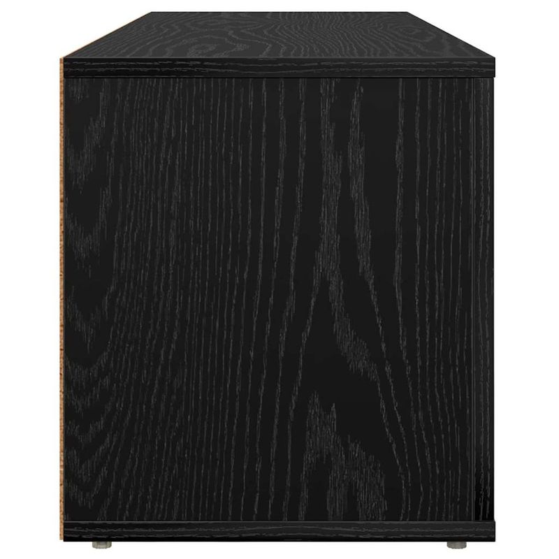 Casa si Gradina - Mobilier - Comode si corpuri - Comode - Cabinet TV Stejar Negru 100 x 31,5 x 35 cm Lemn compozit - Infinity.ro
