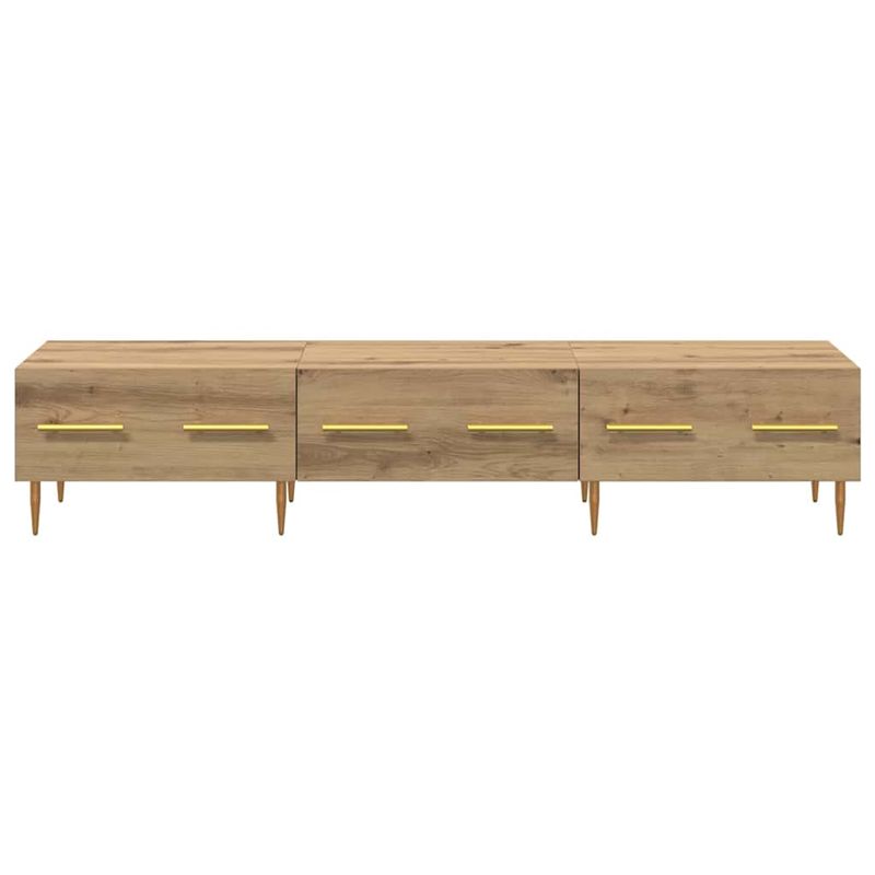 Casa si Gradina - Mobilier - Comode si corpuri - Comode - Cabinet TV Stejar Artizanal 150 x 36 x 30 cm Lemn compozit - Infinity.ro