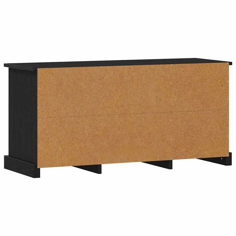 Casa si Gradina - Mobilier - Comode si corpuri - Comode - Cabinet TV Stejar Negru 99,5 x 35,5 x 48 cm Lemn compozit - Infinity.ro