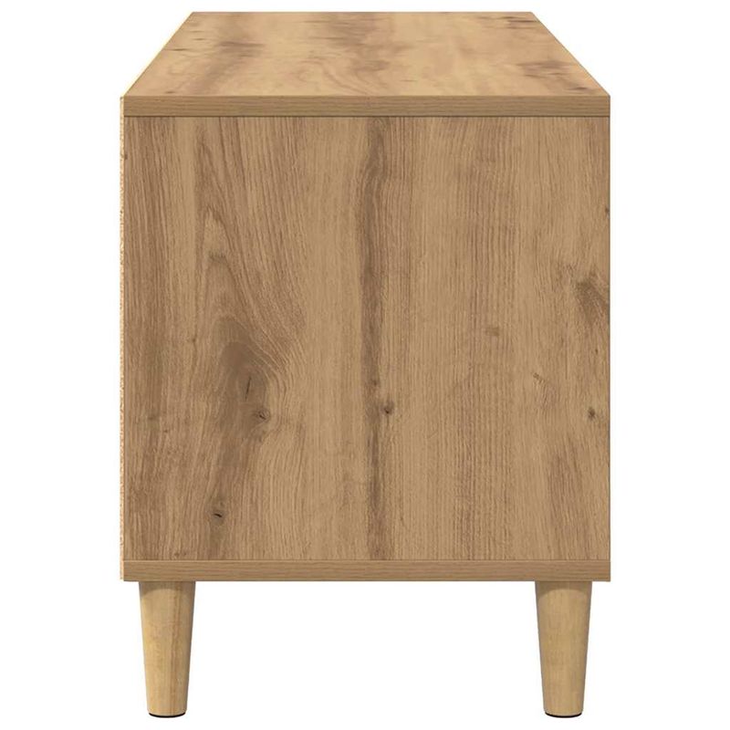 Casa si Gradina - Mobilier - Comode si corpuri - Comode - Cabinet TV Stejar Artizanal 100 x 34,5 x 44,5 cm Lemn compozit - Infinity.ro
