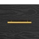 Casa si Gradina - Mobilier - Comode si corpuri - Comode - Cabinet TV Stejar Negru 150 x 36 x 30 cm Lemn compozit - Infinity.ro