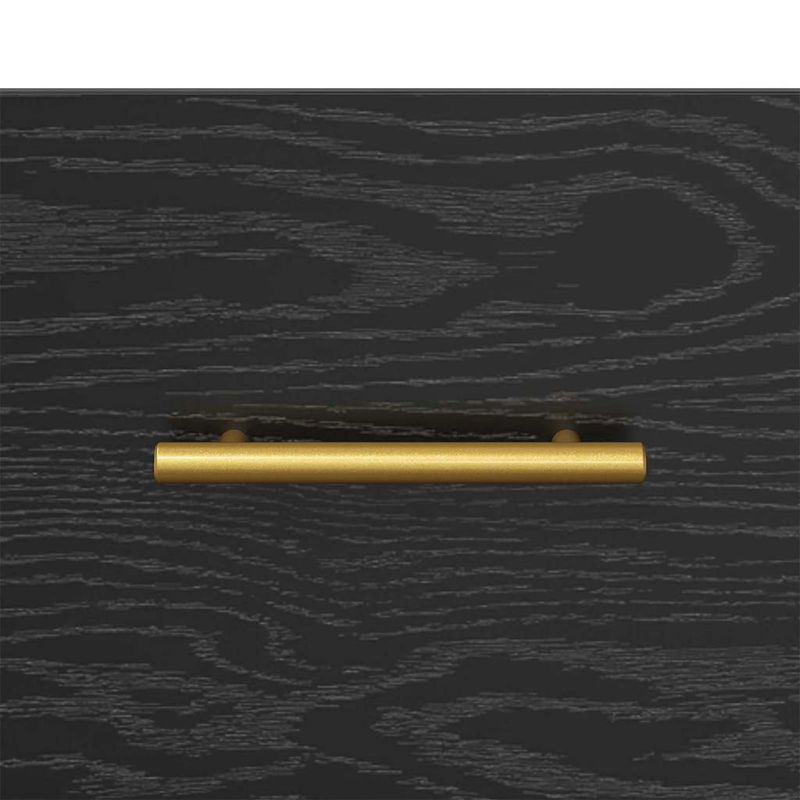 Casa si Gradina - Mobilier - Comode si corpuri - Comode - Cabinet TV Stejar Negru 150 x 36 x 30 cm Lemn compozit - Infinity.ro