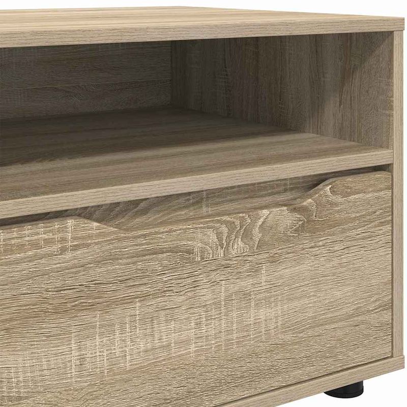 Casa si Gradina - Mobilier - Comode si corpuri - Comode - Cabinet TV Stejar Sonoma 100 x 48 x 43 cm Lemn compozit - Infinity.ro