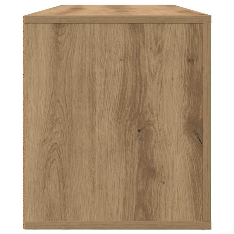 Casa si Gradina - Mobilier - Comode si corpuri - Comode - Cabinet TV Stejar Artizanal 100 x 35 x 40 cm Lemn compozit - Infinity.ro