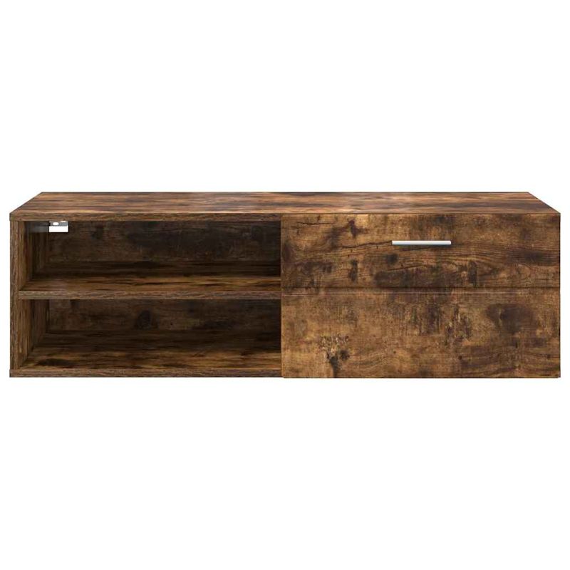 Casa si Gradina - Mobilier - Seturi de mobilier - Seturi living - Cabinet TV Stejar afumat 100.5 x 39 x 30 cm Lemn compozit - Infinity.ro