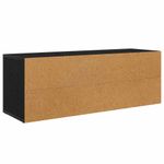 Casa si Gradina - Mobilier - Comode si corpuri - Comode - Cabinet TV Stejar Negru 100 x 31,5 x 35 cm Lemn compozit - Infinity.ro